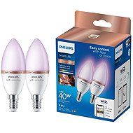 Philips Smart LED WFB 40W C37 E14 922-65 RGB 2PF/6 - LED Bulb