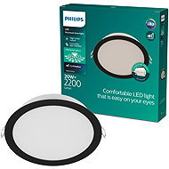 Philips MESON 175 20 W 40K BK recessed - Ceiling Light