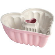 Paris Hilton Baking Mould Heart 25 × 25 × 10cm pink - Baking Mould
