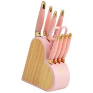 Paris Hilton Knife set 10 pcs + heart shaped block - Knife Set