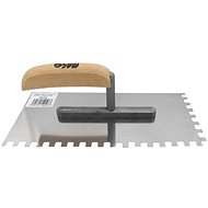 MAGG Smooth Trowel, 270 x 130mm, with 6mm Teeth, Wood - Trowel