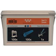 Tile Leveling System Application SET 100/100/1 - 2mm - Tiling Tools