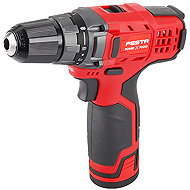 FESTA drill AKU 12V set 2x batteries 1.5A, charger, case, accessories - Cordless Drill