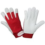 LAHTI PRO - RED pracovní rukavice kozinková useň - velikost 8 (blistr) - Pracovní rukavice