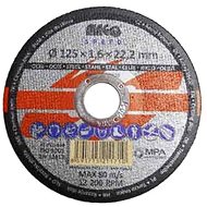 MAGG SPEED Cutting wheel for metal 125x1,6x22mm - Cutting Disc