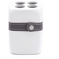 SAT - BELA Toothbrush holder, white polyresin - Toothbrush Holder