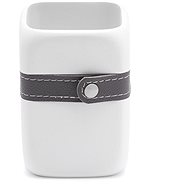 SAT - BELA Box, white polyresin - Toothbrush Holder Cup