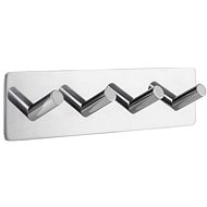 SAT - Square, adhesive, stainless steel, square - Bathroom Hook