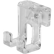 SAT - Hanging hook for walk-in, clear plastic - Bathroom Hook