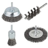 WOLFCRAFT Wire brush, set of 4 2133000 - Sanding Brush