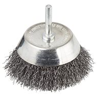 WOLFCRAFT Pot brush, corrugated wire, 75mm 8473000 - Sanding Brush