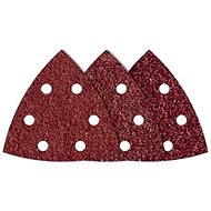WOLFCRAFT - Grinding sheet adhesive 95mm grit 60,80,120, 15pcs - Sandpaper