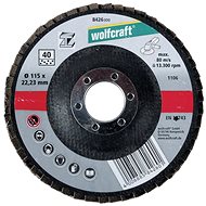 WOLFCRAFT - Kotouč lamelový zrnitost 40 - Lamelový kotouč