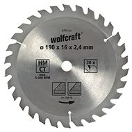 WOLFCRAFT - Saw blade HM 20tooth 150mm - Circular Saw Blade