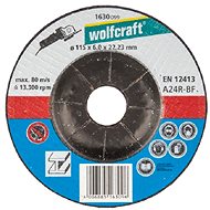 WOLFCRAFT - Roughing wheel for metal 115mm - Cutting Disc