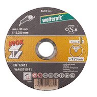 WOLFCRAFT - Cutting wheel for stainless steel 125mm - Cutting Disc