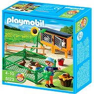 Playmobil Bunnies in the paddock - Building Set