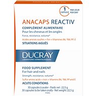 Ducray Anacaps Reactiv -  Dietary Supplement for Hair and Nails - Reaction Factors of 30 Capsules - Dietary Supplement
