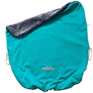 Pinkie blanket with drawstring, diamond petrol - Blanket