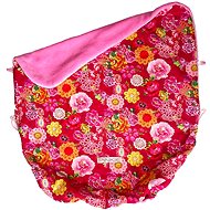 Pinkie blanket with drawstring, rose red - Blanket