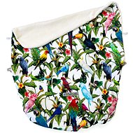 Pinkie blanket with drawstring, tropical - Blanket