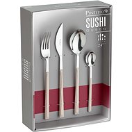 Pintinox SUSHI QUEEN TEAK Cutlery Set, 24pcs, Gift Box - Cutlery Set