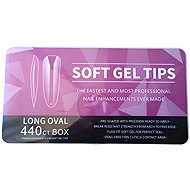 PinPai Gel tips Long oval, 440 pcs - False Nails