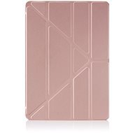 Pipetto Átlátszó Origami tok iPad Pro/Air 10,5" készülékhez - rózsaszín - Tablet tok