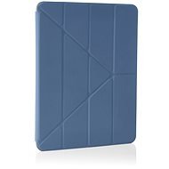 Pipetto Origami Pencil Case pre Apple iPad 9,7" 2017/2018 Námornícka modrá - Puzdro na tablet