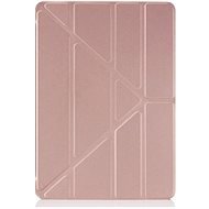 Pipetto Origami Transparent Case for Apple iPad 11" 2018 Pink-Gold - Tablet Case