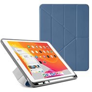 Pipetto Origami Pencil Case pre Apple iPad 10,2" (2019) – modré (Navy) - Puzdro na tablet