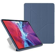 Pipetto Origami Case pre Apple iPad Pro 12,9" (2020) – modré - Puzdro na tablet