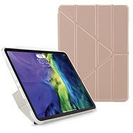 Pipetto Metallic Origami Apple iPad Air 10.9" (2020) készülékhez - rózsaszín-arany - Tablet tok