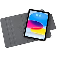 Pipetto Origami No5 Rotating Folio Case Black iPad 10.9" (2022) - Tablet Case