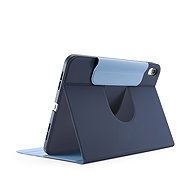 Pipetto Origami No5 Rotating Folio Case Dark Blue iPad Air 11 (M3/M2)/iPad Air 10.9 (2022/2020) - Tablet Case