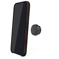 Pipetto Magnetic Leather + Holder for Apple iPhone 12 Pro Max - Brown - Phone Case