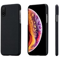 Pitaka Aramid Case Black/Grey Plain iPhone XS/X - Phone Cover
