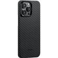 Pitaka MagEZ 4 1500D Case Black/Grey Twill iPhone 15 Pro Max - Handyhülle