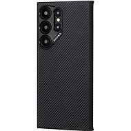 Pitaka MagEZ 4 Case Black/Grey Samsung Galaxy S24 Ultra - Phone Cover