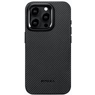 Pitaka MagEZ Pro 4 600D Case Black/Grey Twill iPhone 15 Pro - Kryt na mobil