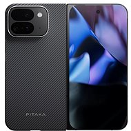 Pitaka MagEZ Case 5, Black/Grey Twill - Google Pixel 9 Pro Fold - Handyhülle