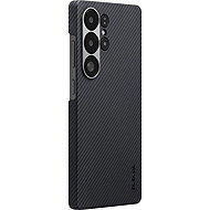Pitaka UltraSlim Case Black/Grey Twill Samsung Galaxy S25 Ultra - Handyhülle