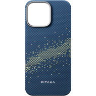 Pitaka Tactile Woven Case StarPeak Milky Way Galaxy iPhone 16 Pro Max - Phone Cover