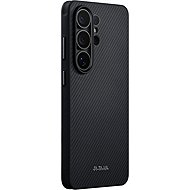 Pitaka Cairn Case Aaron button Black Grey (Aaron Button) Samsung Galaxy S26 Ultra - Phone Cover