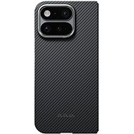 Pitaka Edge Case Back Cover Black/Grey Twill for Google Pixel 11 Pro Fold - Phone Cover