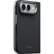 Pitaka Edge Case Back Cover Black Grey Twill iPhone Duo - Phone Cover