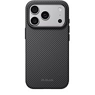 Pitaka Summa Case Black Grey Twill iPhone 18 Pro - Phone Cover