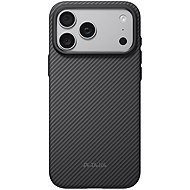 Pitaka Summa Case Black Grey Twill iPhone 18 Pro Max - Phone Cover