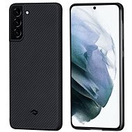 Pitaka Air Case fekete szürke Galaxy S21 - Telefon tok