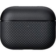 Pitaka Aramid Fiber Magnetic Case Black Grey AirPods Pro 3 - Headphone Case